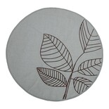 Bloomingville Vloerkleed groen katoen met motief Bloomingville Vloerkleed groen katoen met motief