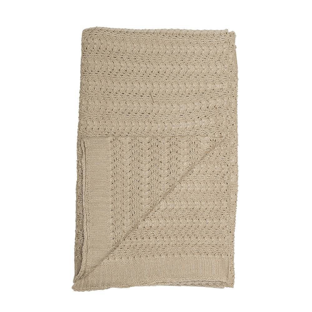 Bloomingville Plaid acrílico natural Bloomingville Plaid acrílico natural