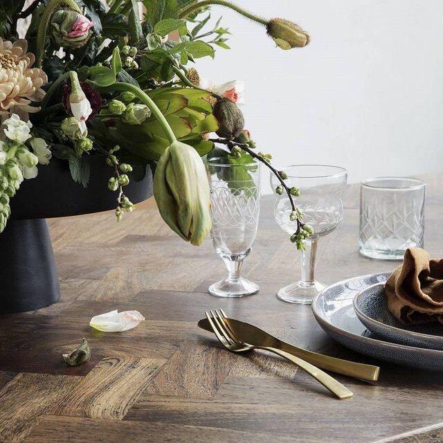 House Doctor Goldenes Messer Edelstahl - 12er Set House Doctor Goldenes Messer Edelstahl - 12er Set