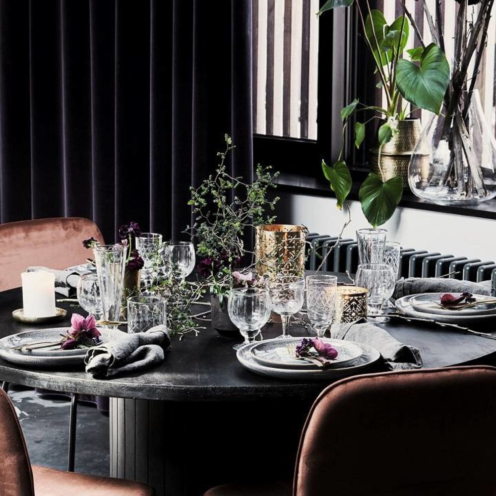 House Doctor Vintage ølglas Ø6,5x15cm - sæt med 12 stk