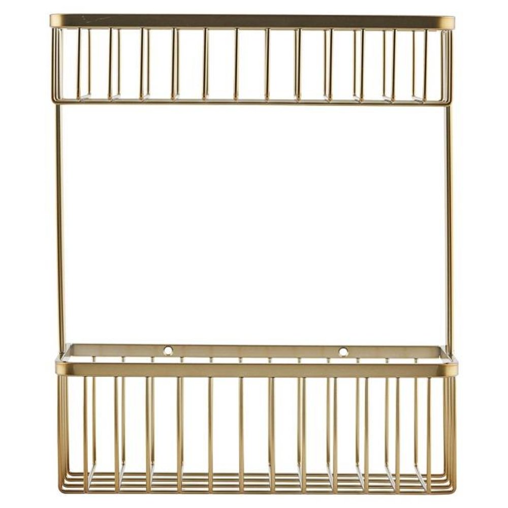 House Doctor Bad dobbelt rack messing