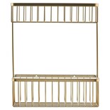 House Doctor Bath Double rack en laiton