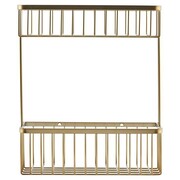 House Doctor Bath Double rack en laiton