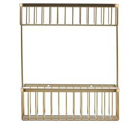 House Doctor Bad dobbelt rack messing