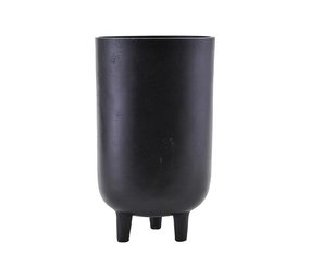 House Doctor Fioriera Jang nera Ø15cm House Doctor Fioriera Jang nera Ø15cm