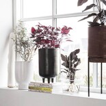 House Doctor Jang flowerpot black Ø15cm
