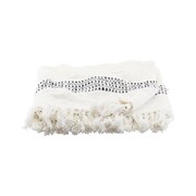 House Doctor Kolonia plaid blanc 180x130cm House Doctor Kolonia plaid blanc 180x130cm