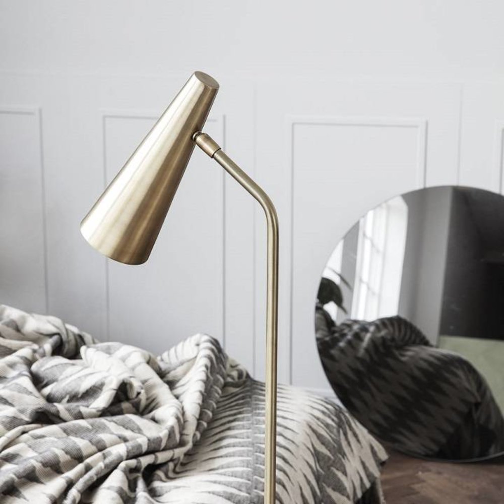 House Doctor Precise floor lamp brass