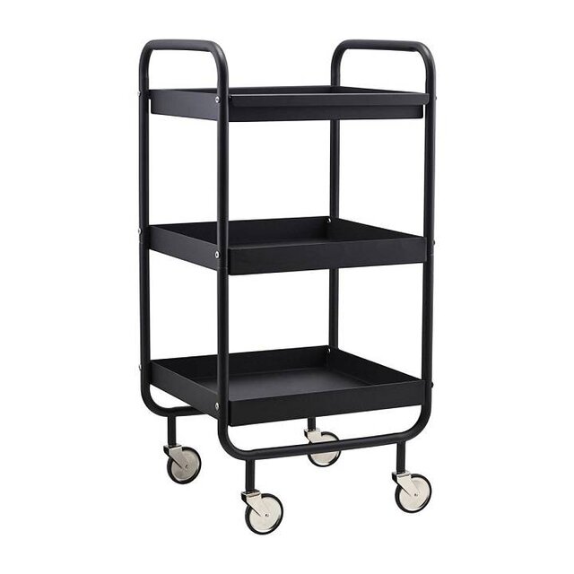 House Doctor Roll trolley zwart metaal