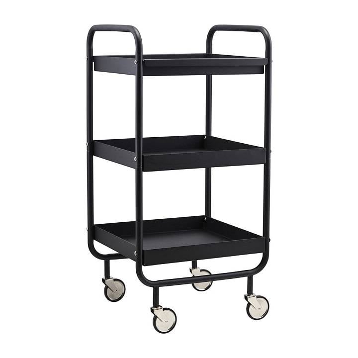 - House LIVING trolley black Roll AND Doctor metal