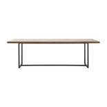 House Doctor Mesa de comedor lateral de madera metal