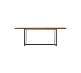 House Doctor Mesa de comedor lateral de madera metal