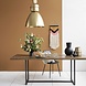 House Doctor Kant eettafel hout metaal House Doctor Kant eettafel hout metaal