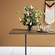 House Doctor Kant eettafel hout metaal House Doctor Kant eettafel hout metaal