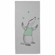 Bloomingville Mini Teppich mit Waschbärdruck