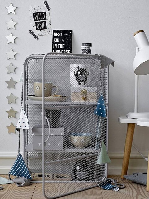 Bloomingville Mini Sidebord sæt af hvide træ skyer