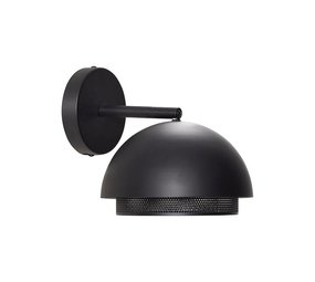 Hubsch Vegglamp svart metall Hubsch Vegglamp svart metall
