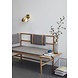 Hubsch Wandlamp messing Hubsch Wandlamp messing
