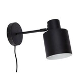 Hubsch Wandlamp zwart metaal