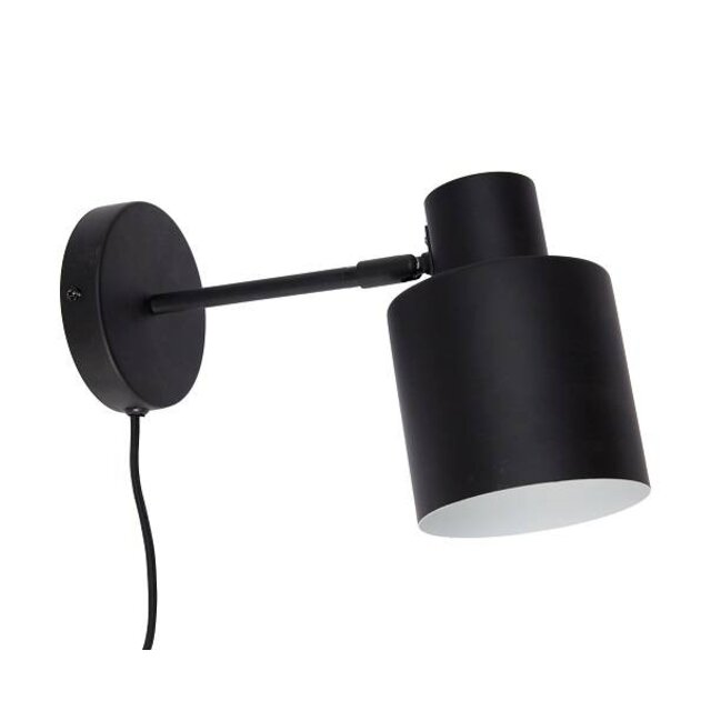 Hubsch Wall light black metal