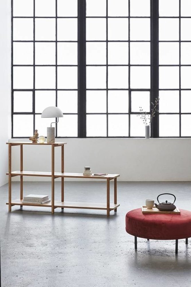 Hubsch Lampe de table en marbre blanc