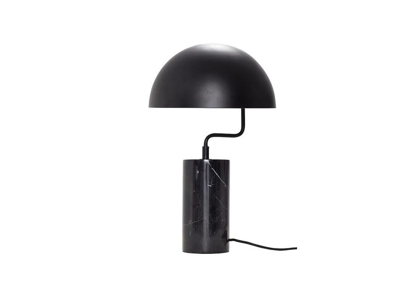 black marble table lamp