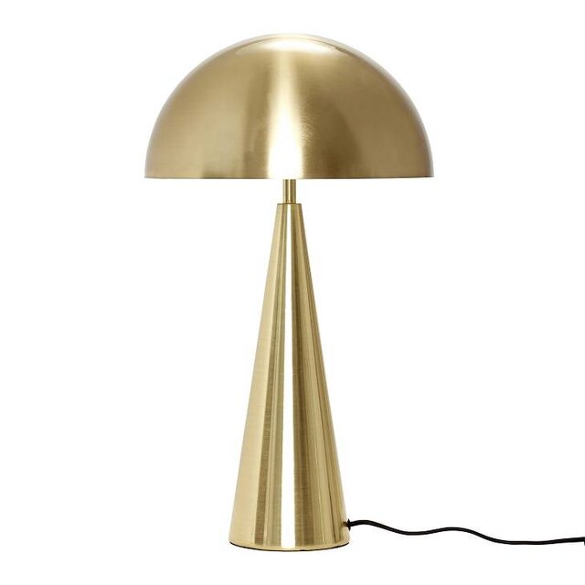 Hubsch Table lamp brass