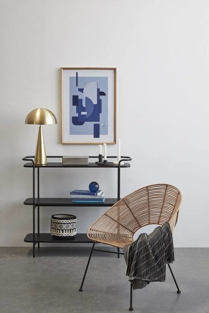 Hubsch Table lamp brass