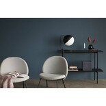 Hubsch Bordlampe svart metall med hvitt glass Hubsch Bordlampe svart metall med hvitt glass