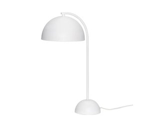 Hubsch Bordlampe hvitt metall