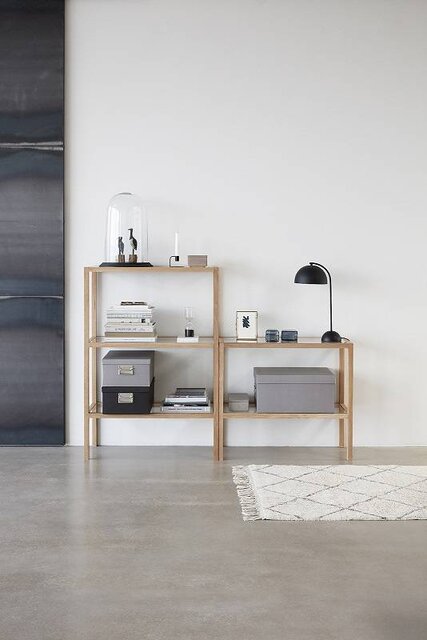 Hubsch Tafellamp zwart metaal