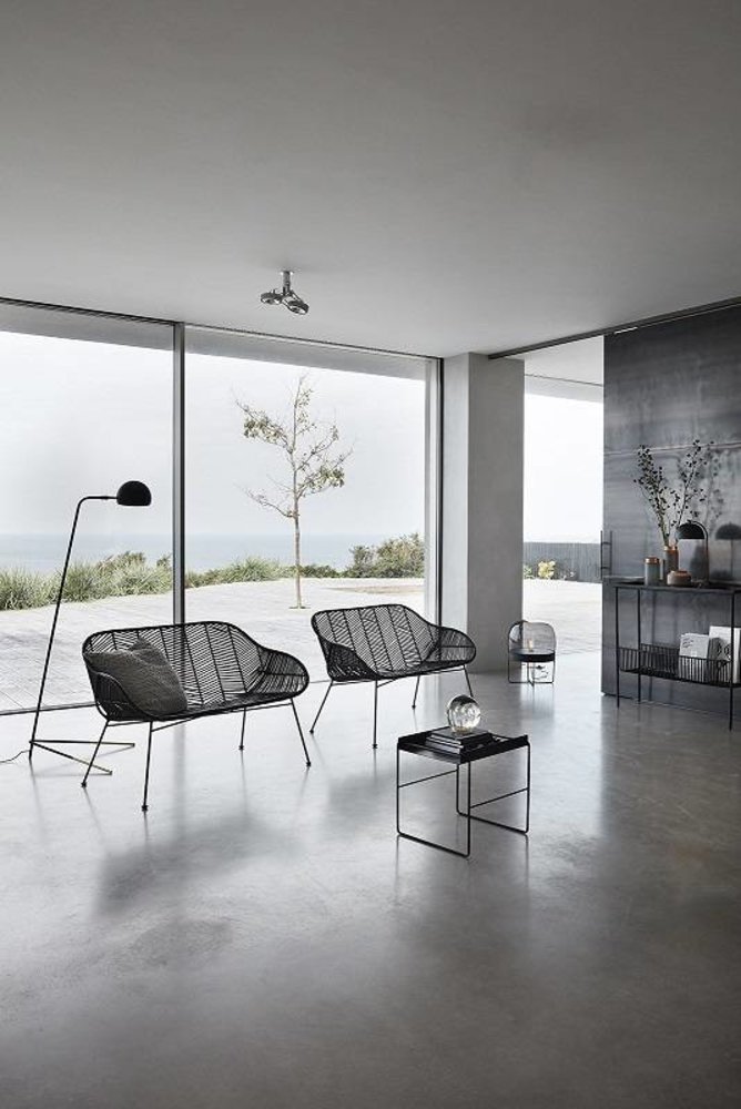 Hubsch Tafellamp zwart metaal