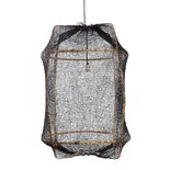 Ay Illuminate Hängeleuchte Z2 blond Sisal net schwarz ø67x100cm Ay Illuminate Hängeleuchte Z2 blond Sisal net schwarz ø67x100cm