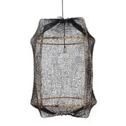 Ay Illuminate Hanglamp Z2 blond sisal net zwart ø67x100cm Ay Illuminate Hanglamp Z2 blond sisal net zwart ø67x100cm