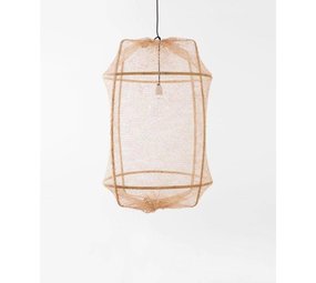 Ay Illuminate Hänglampa Z2 blond sisal netto tefärgad ø67x100cm