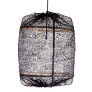 Ay Illuminate Suspension Z5 filet de sisal noir ø42x57cm Ay Illuminate Suspension Z5 filet de sisal noir ø42x57cm