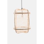 Ay Illuminate Hængelampe Z5 sort sisal net te klud ø42x57cm