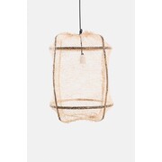 Ay Illuminate Hengelampe Z5 svart sisal netto te klut ø42x57cm