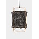 Ay Illuminate Hängeleuchte Z22 blond Bambus schwarz Karton ø48,5x72,5cm Ay Illuminate Hängeleuchte Z22 blond Bambus schwarz Karton ø48,5x72,5cm
