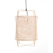 Ay Illuminate Hanging lamp Z22 blond bamboo natural cardboard ø48,5x72,5cm
