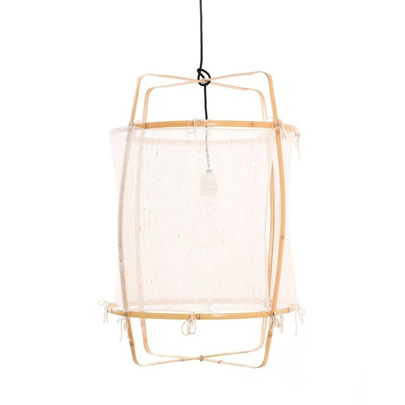 Ay Illuminate Suspension Z22 blond blanc cachemire ø48,5x72,5cm