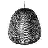 Ay Illuminate Hanglamp Twiggy Egg bruin bamboe ø60cm