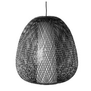 Ay Illuminate Lámpara colgante Twiggy Egg marrón bambú ø60cm