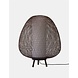 Ay Illuminate Vloerlamp Twiggy Egg bruin bamboe ø60cm Ay Illuminate Vloerlamp Twiggy Egg bruin bamboe ø60cm