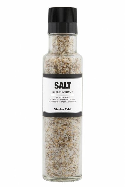 Nicolas Vahé Salt med hvitløk og timian 300g