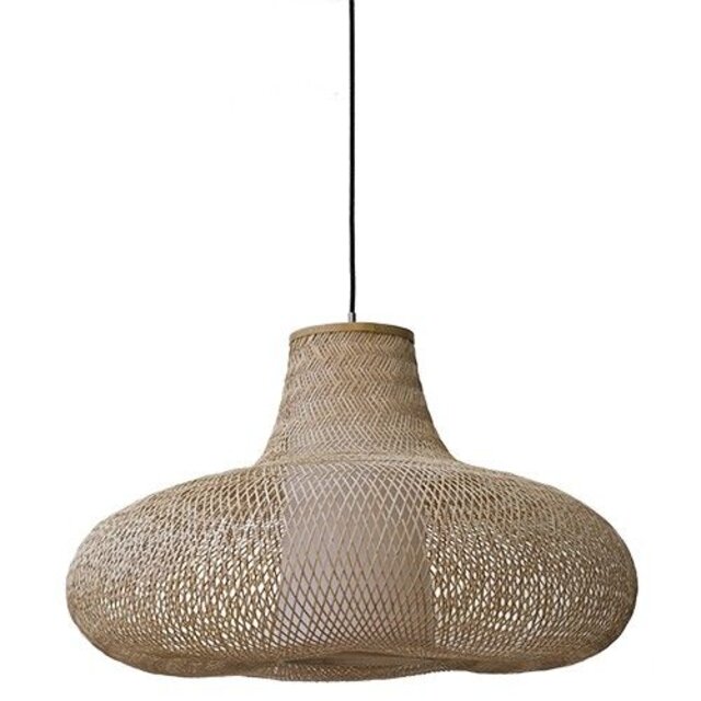 Ay Illuminate Suspension May en bambou naturel ø72cm