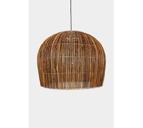 Ay Illuminate Lámpara colgante Buri bombilla ratán natural ø85cm Ay Illuminate Lámpara colgante Buri bombilla ratán natural ø85cm