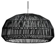 Ay Illuminate Hanglamp Nama 1 zwart rotan ø72cm Ay Illuminate Hanglamp Nama 1 zwart rotan ø72cm
