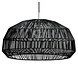 Ay Illuminate Hanglamp Nama 1 zwart rotan ø72cm Ay Illuminate Hanglamp Nama 1 zwart rotan ø72cm