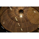 Ay Illuminate Hängelampe Nama 2 schwarzes Rattan ø58cm